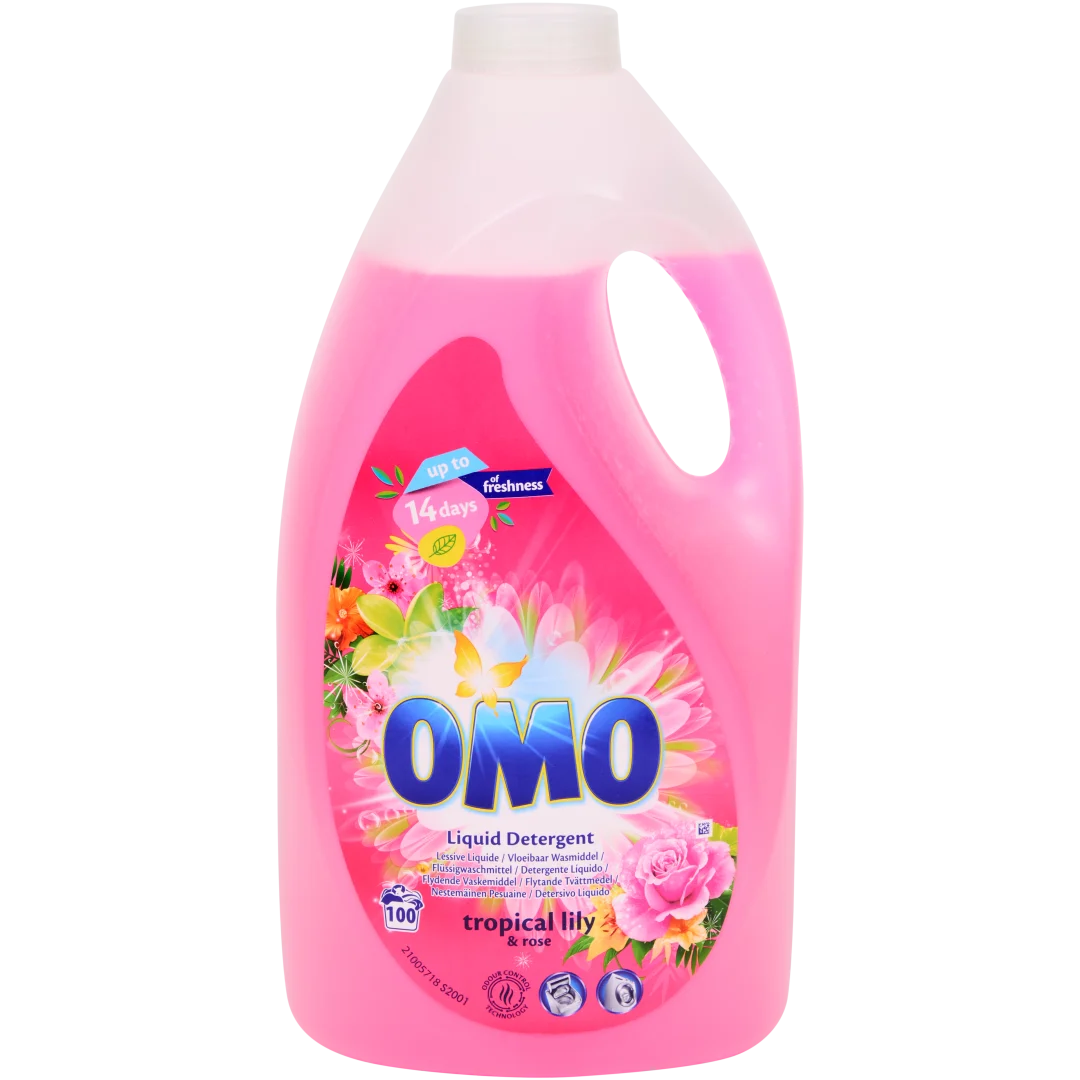 Lessive Omo Tropical Lily & Rose