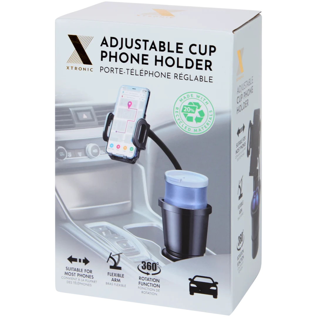 Portavasos con soporte para smartphone Xtronic 2