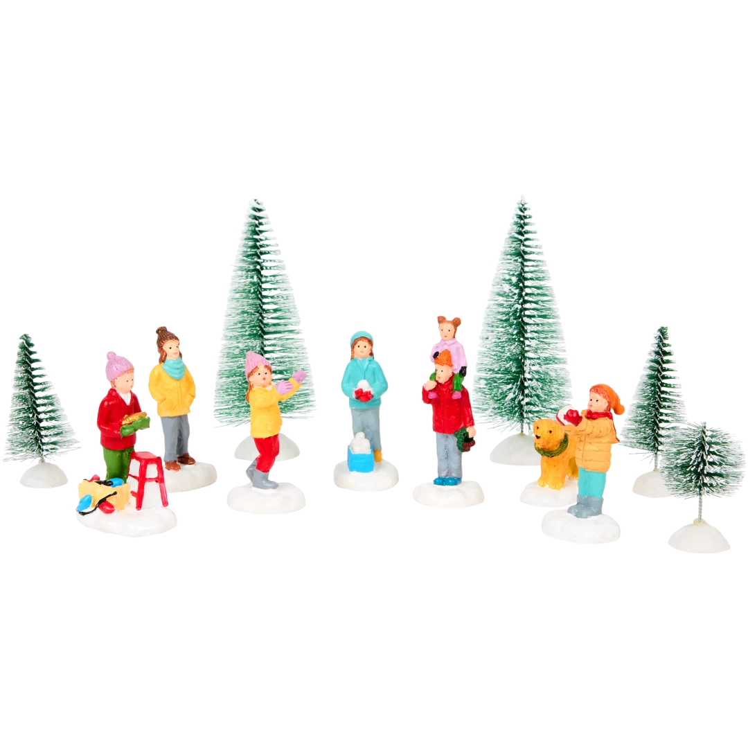 Figurines de village de Noël Magic Village 2