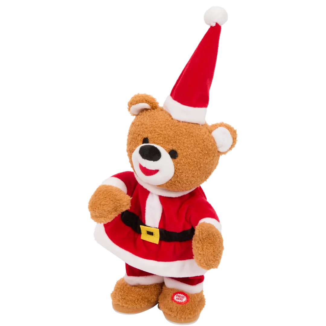 Singender und tanzender Weihnachtsbär 1