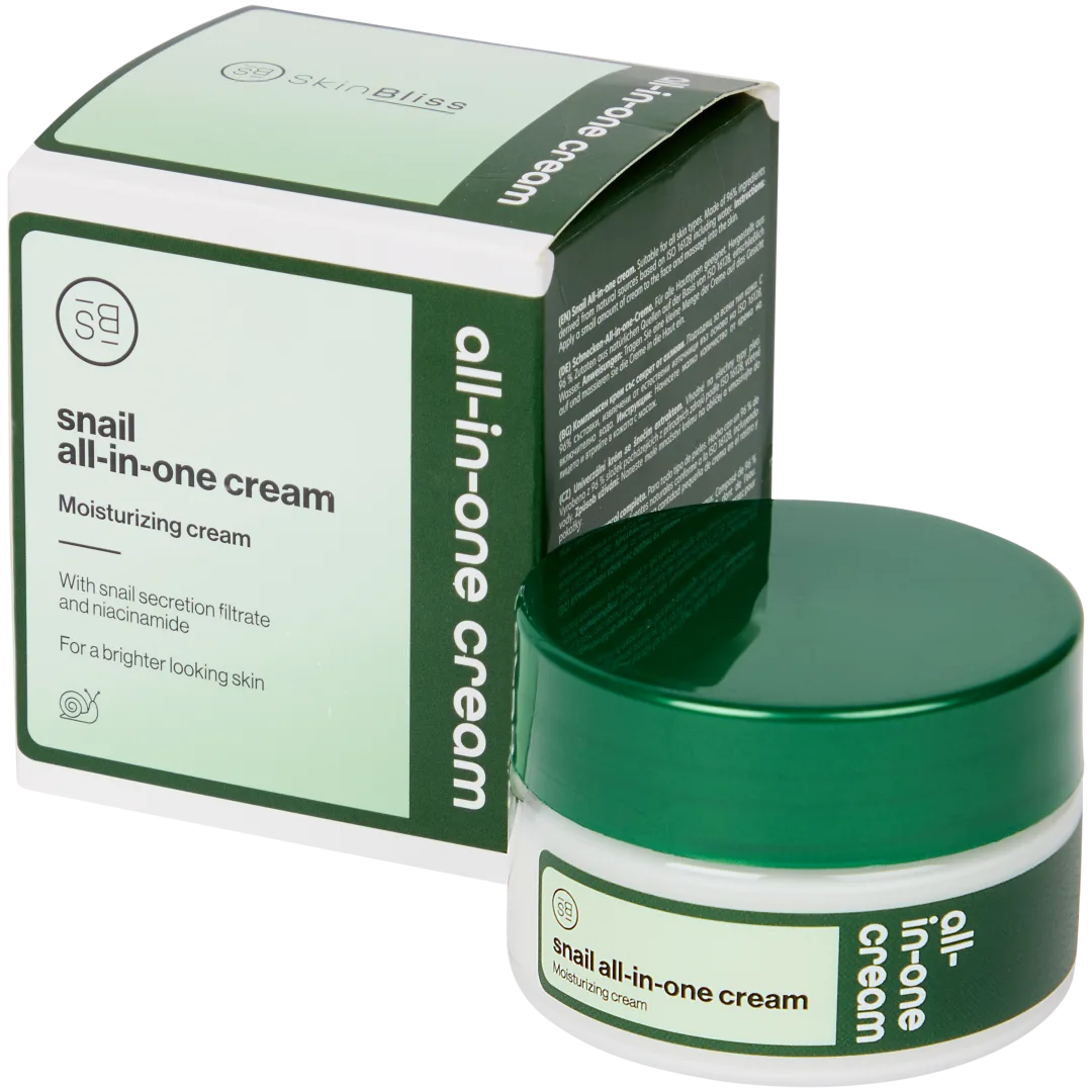 Skin Bliss All-in-One-Gesichtscreme mit Schneckenfiltrat