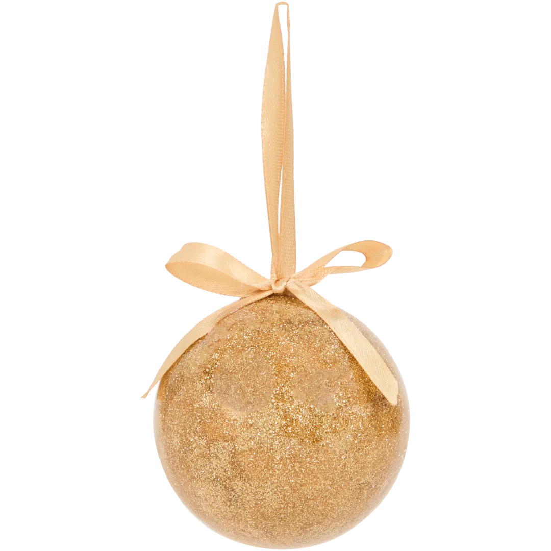 Glitter kerstbal