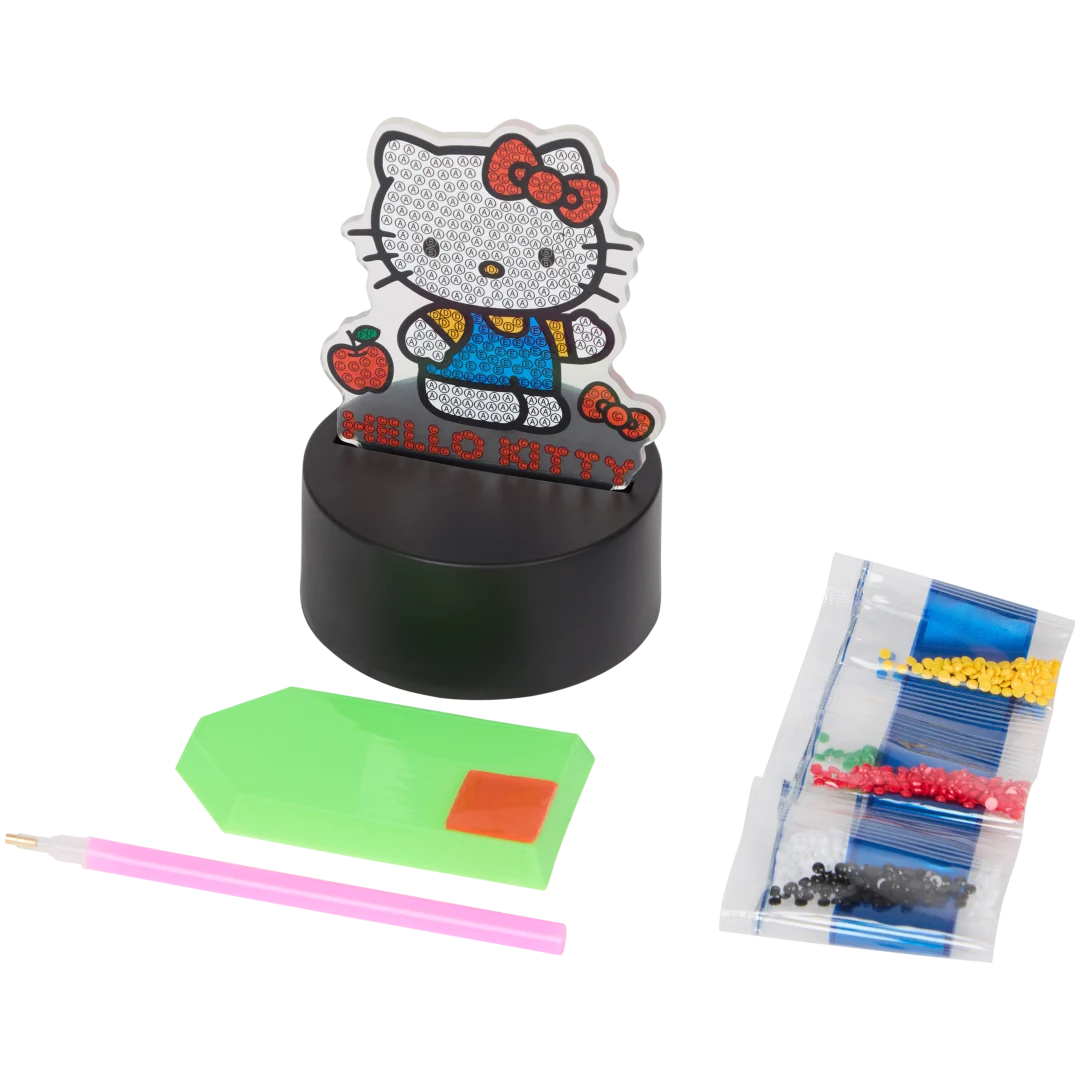 Nočná lampa s diamantovým maľovaním 2