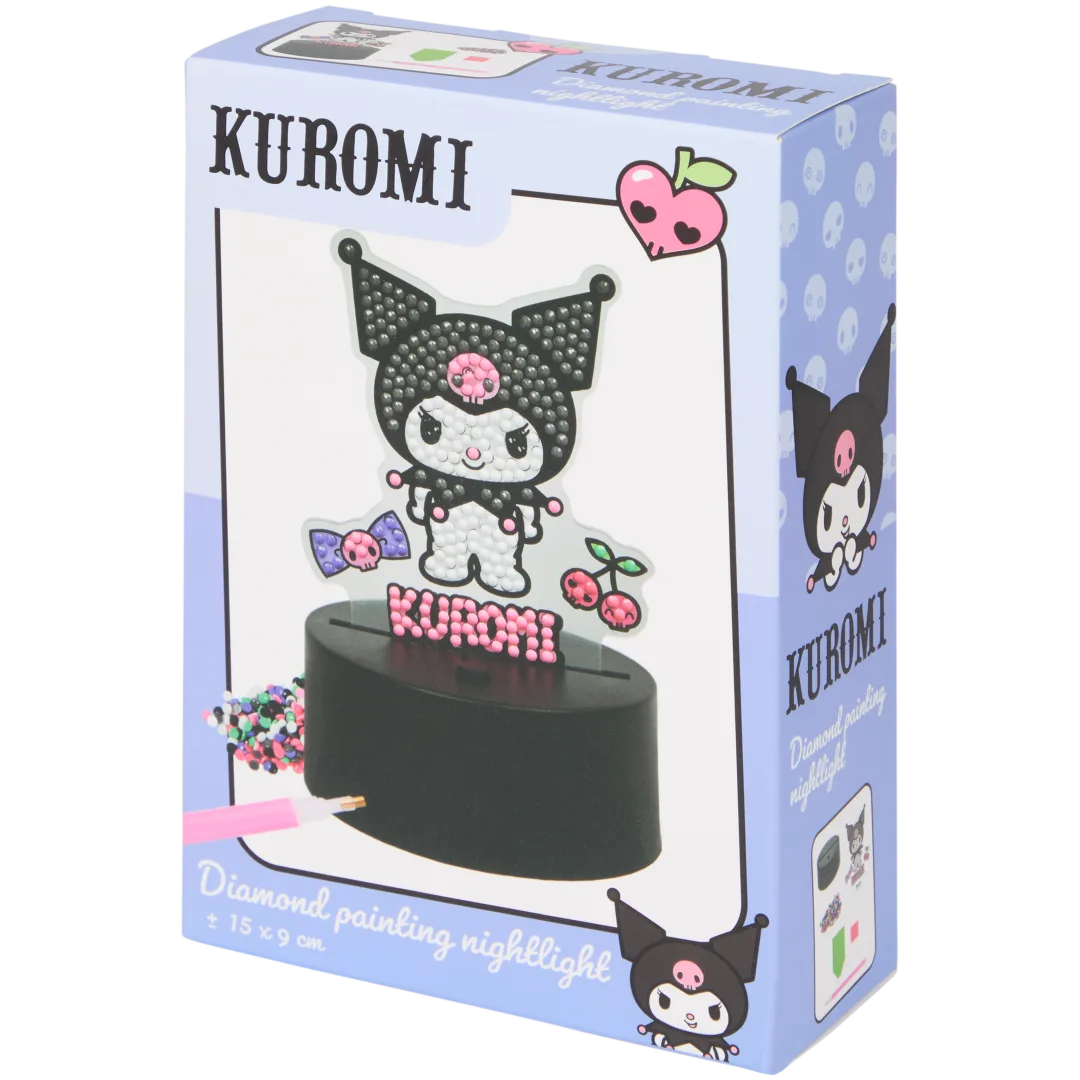 Nočná lampa s diamantovým maľovaním 4