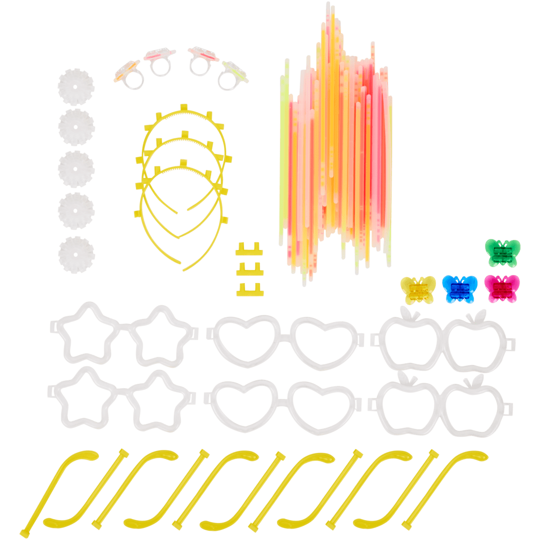 Glow in the dark feestpakket