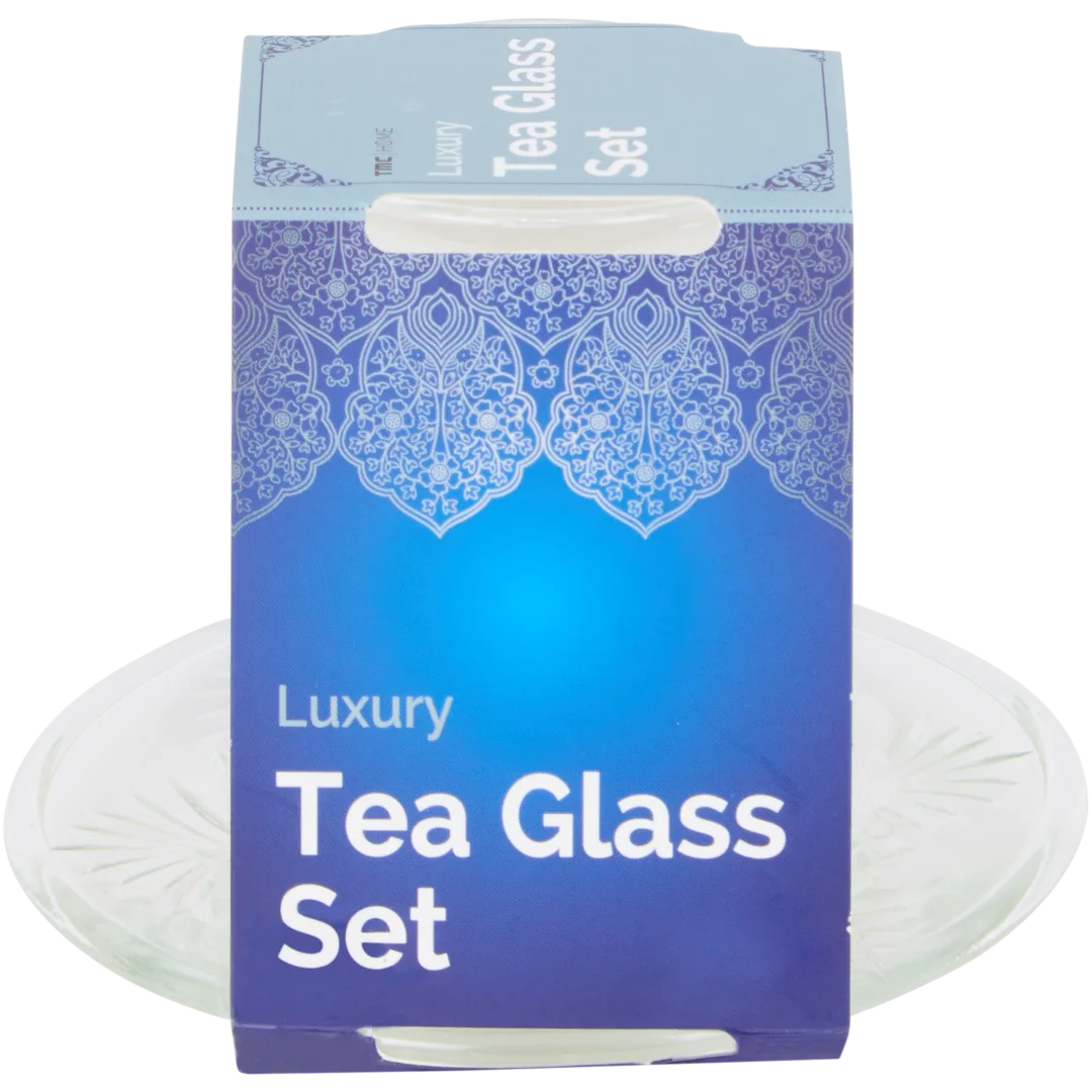 TMC Home theeglas met schoteltje 4