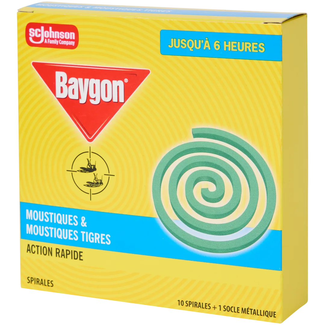 Spirales anti-moustiques Baygon
