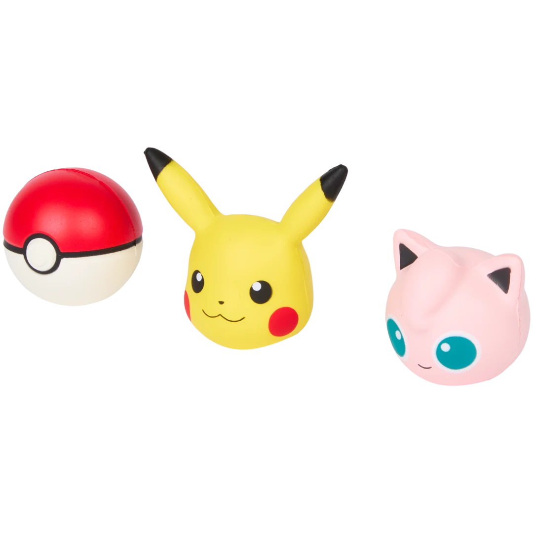 Borrachas 3D ou decorações para lápis Pokémon