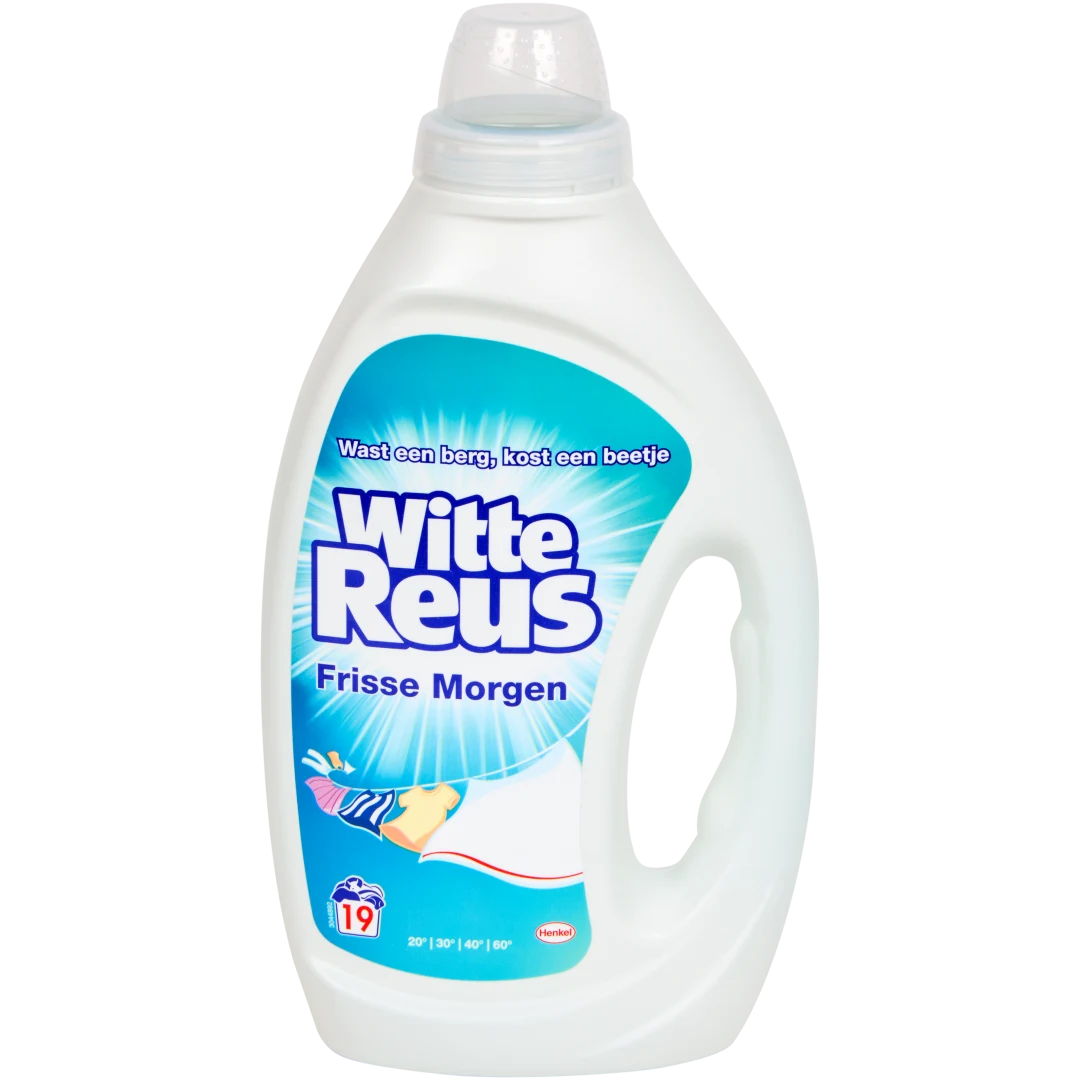Witte Reus wasmiddel Frisse Morgen 1