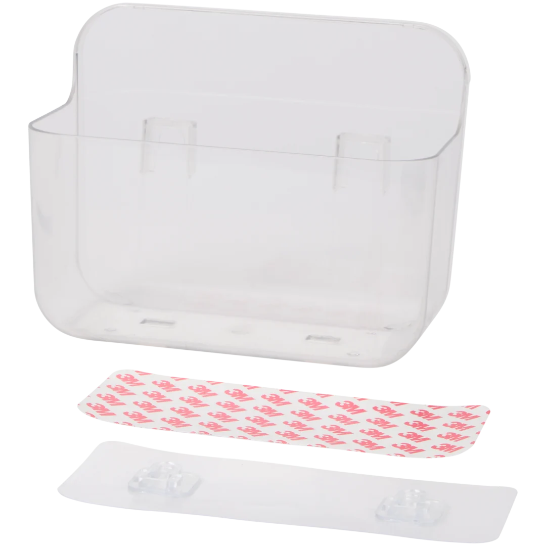 Panier de rangement avec ventouses