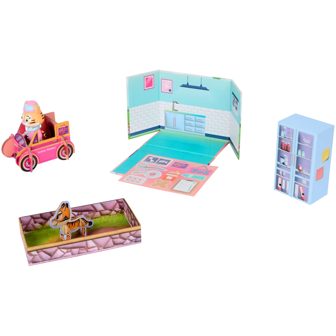 Conjunto Silly Zoo Zooprise