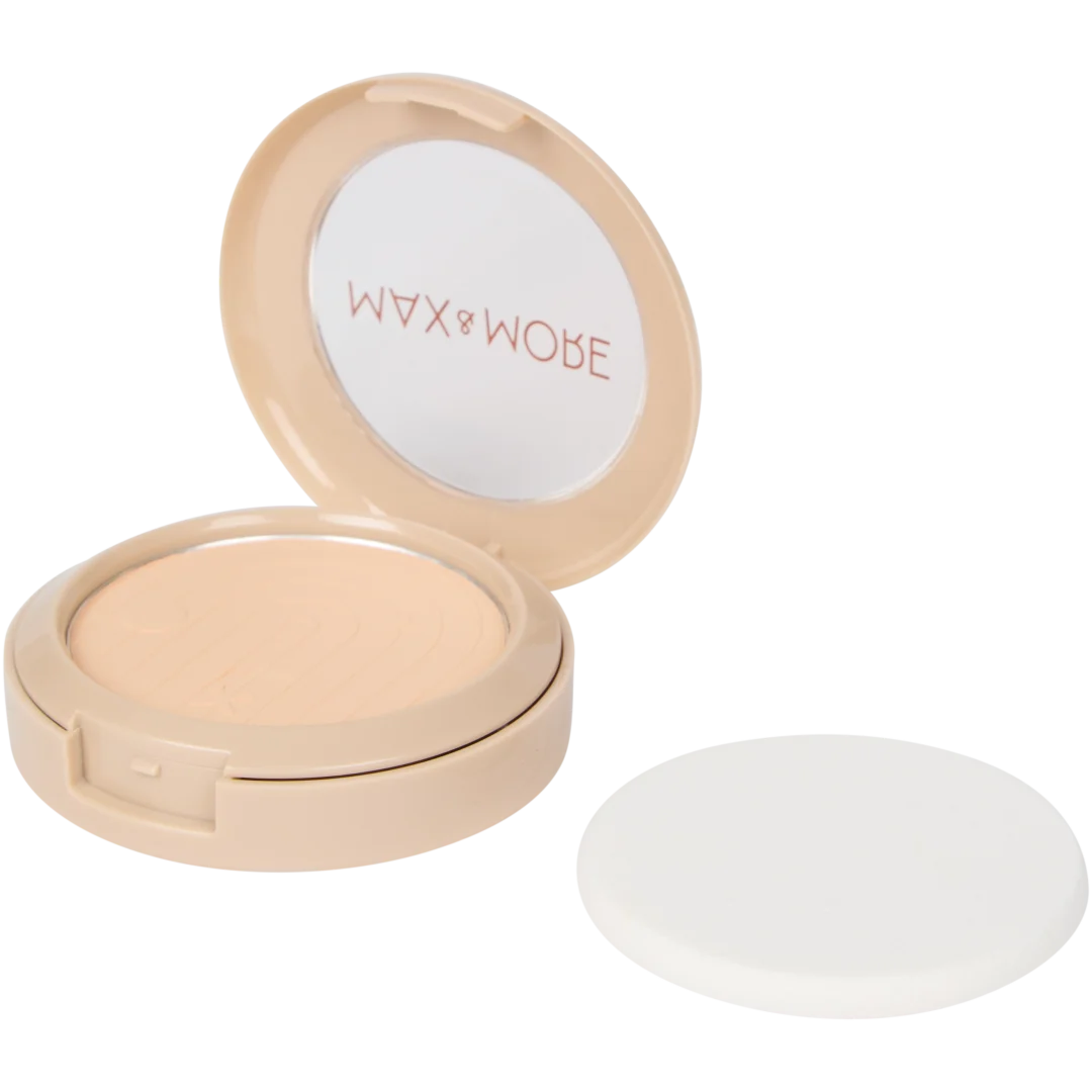 Max & More Puder-Foundation mit Schwamm