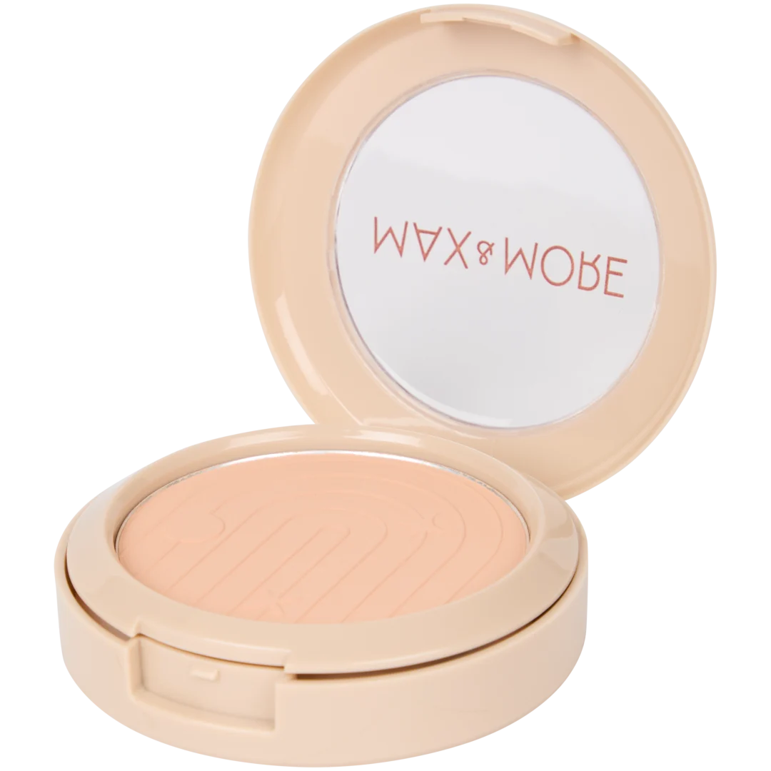 Fondotinta in polvere con spugna Max & More 5