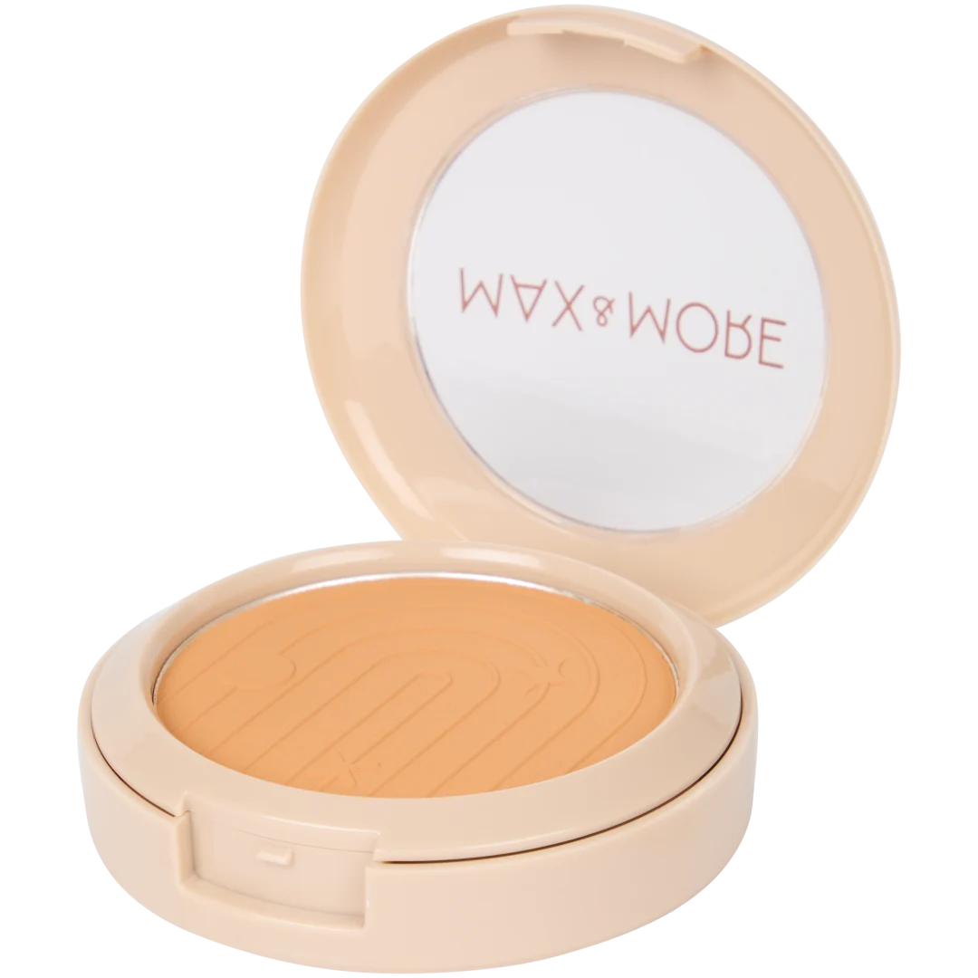 Max & More poeder foundation met spons
