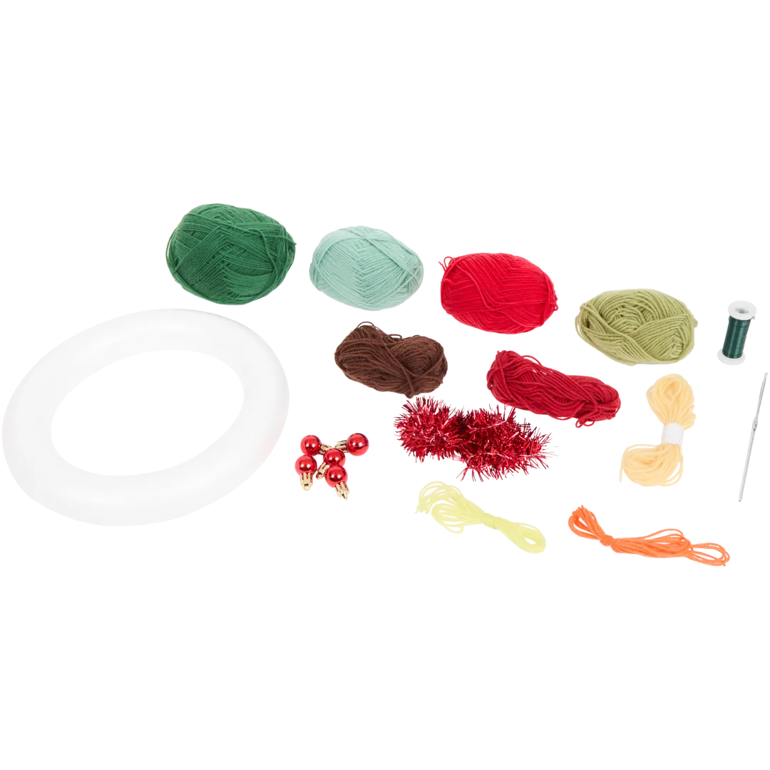 Realizza la tua ghirlanda di Natale