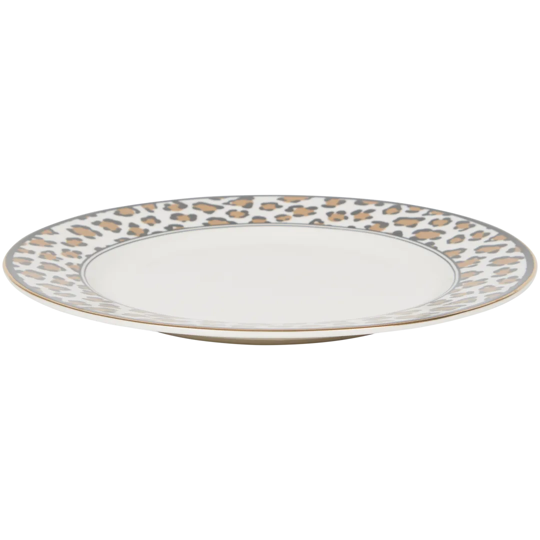 Frühstücksteller aus Porzellan Sable