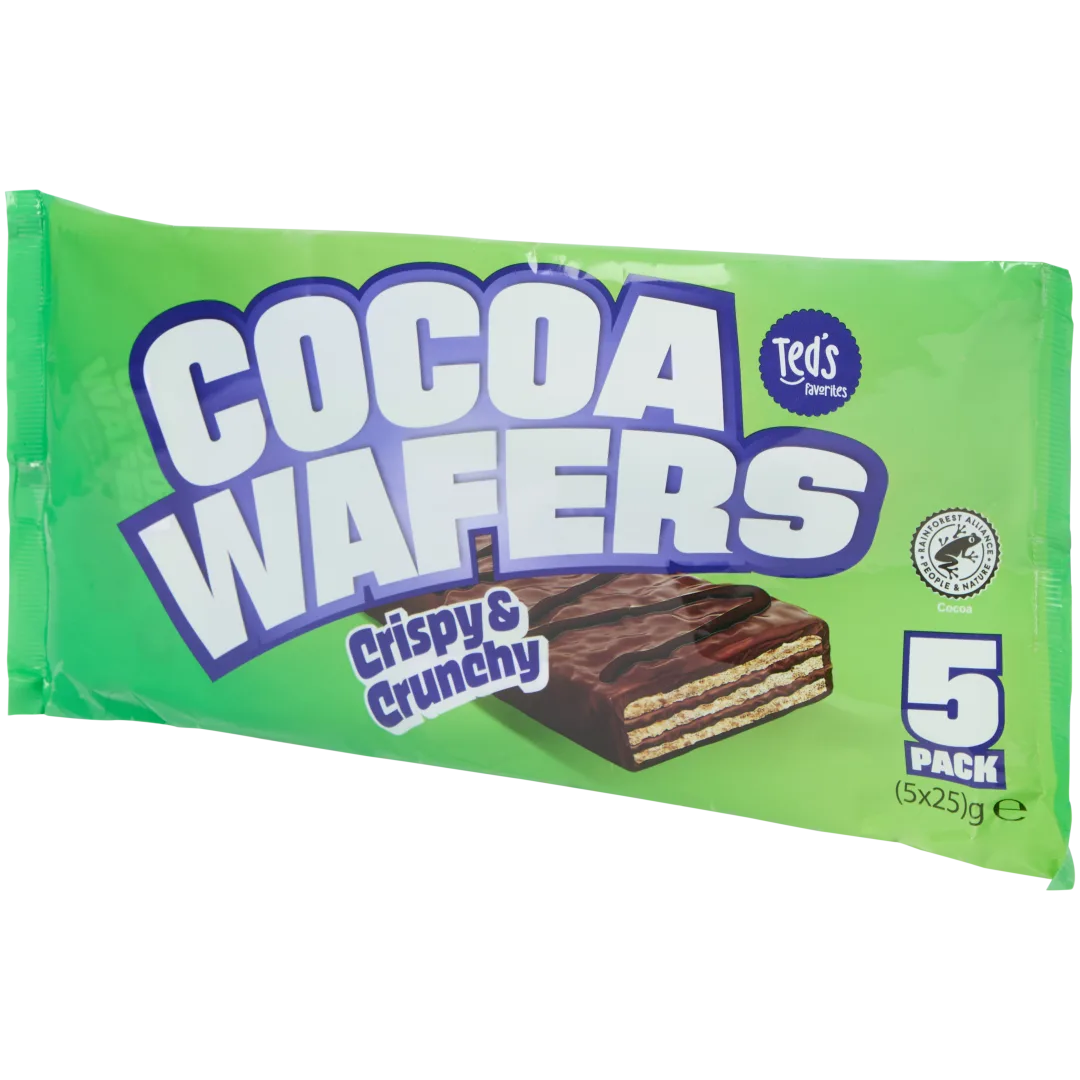 Gaufrettes au chocolat Ted's Favorites 1