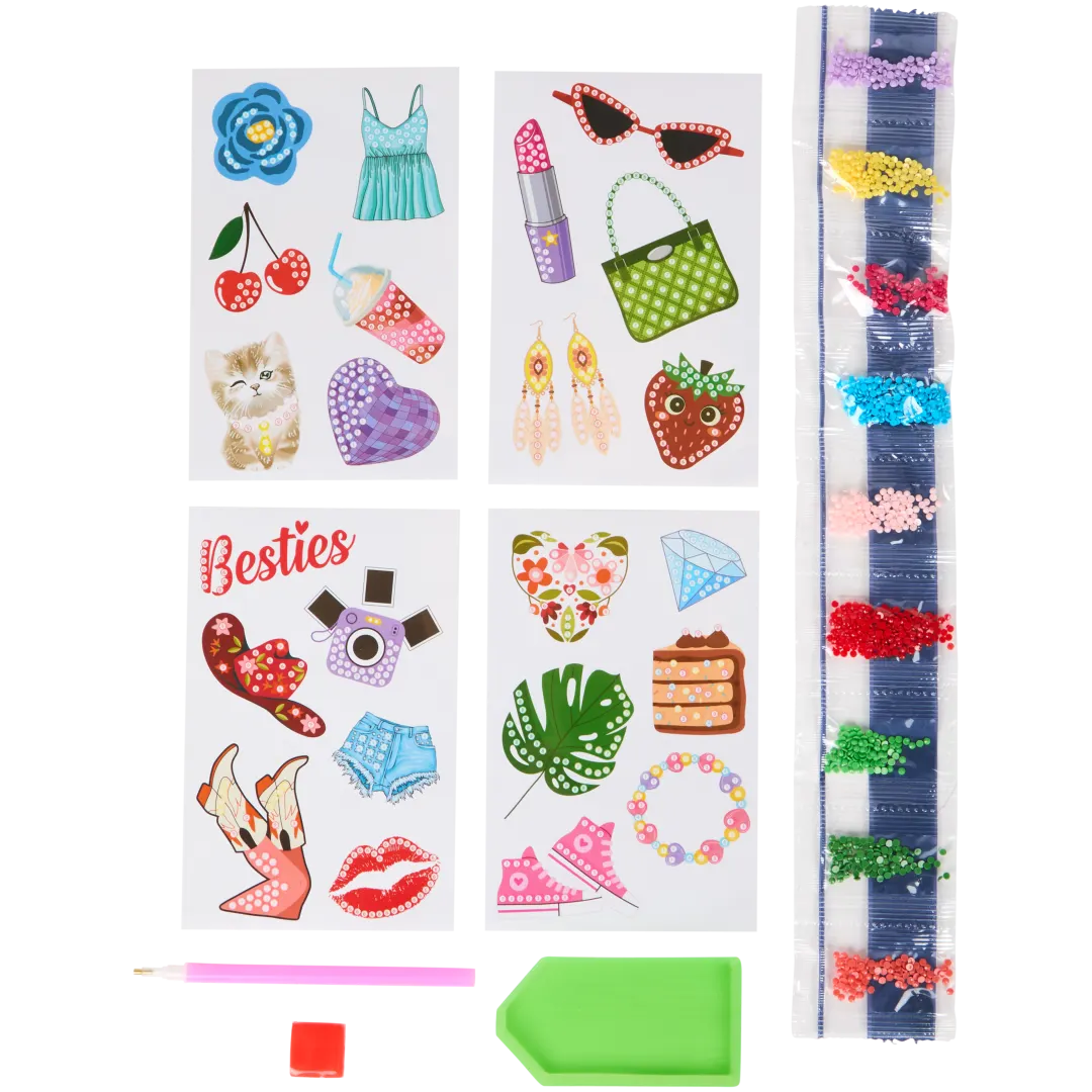 Autocollants peinture diamant 4