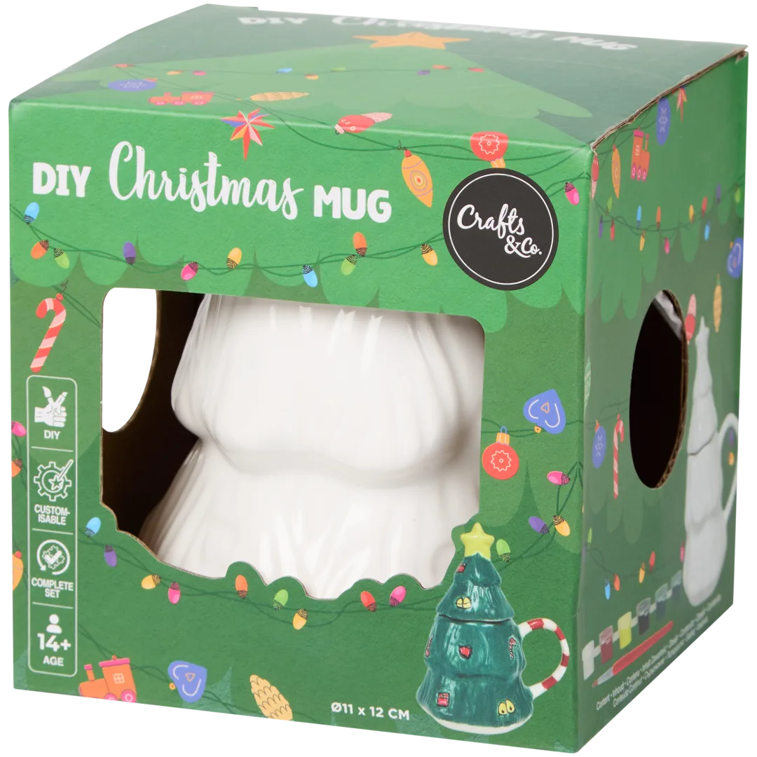 Crafts & Co schilder je eigen kerstmok