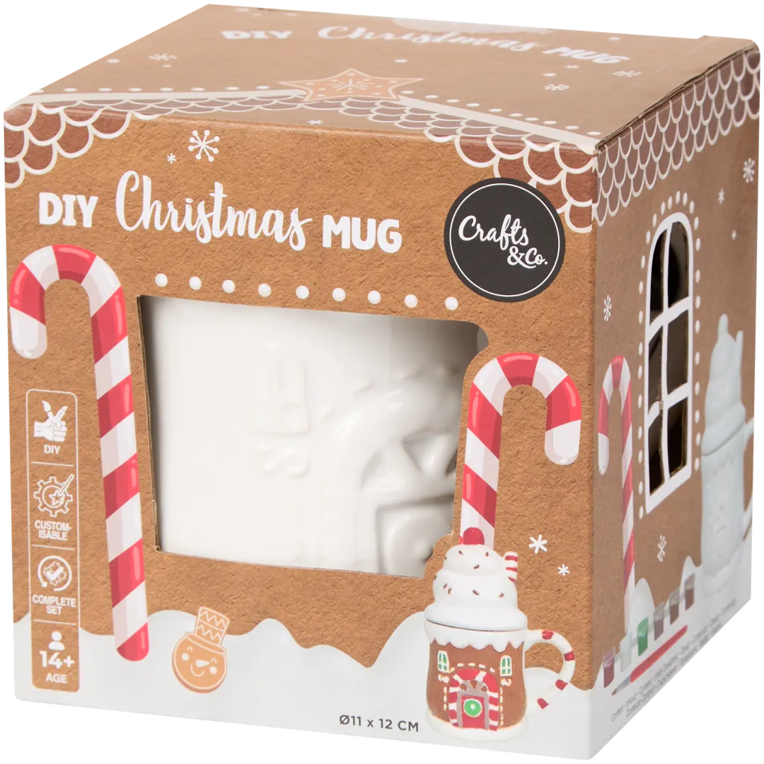 Crafts & Co schilder je eigen kerstmok