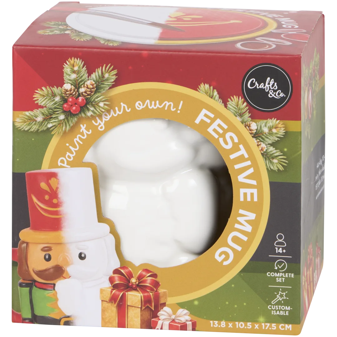 Dipingi la tua tazza di Natale Crafts & Co