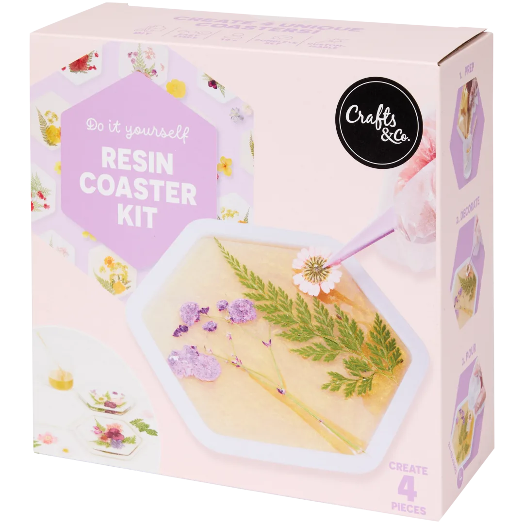 Crafts & Co maak je eigen epoxy onderzetters 1