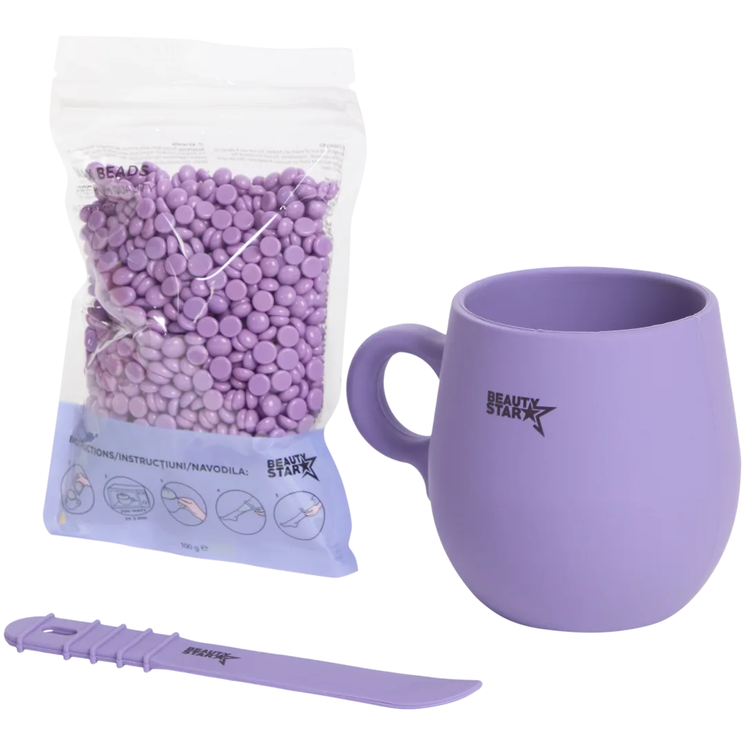 Beauty Star Komplet s voskom 1