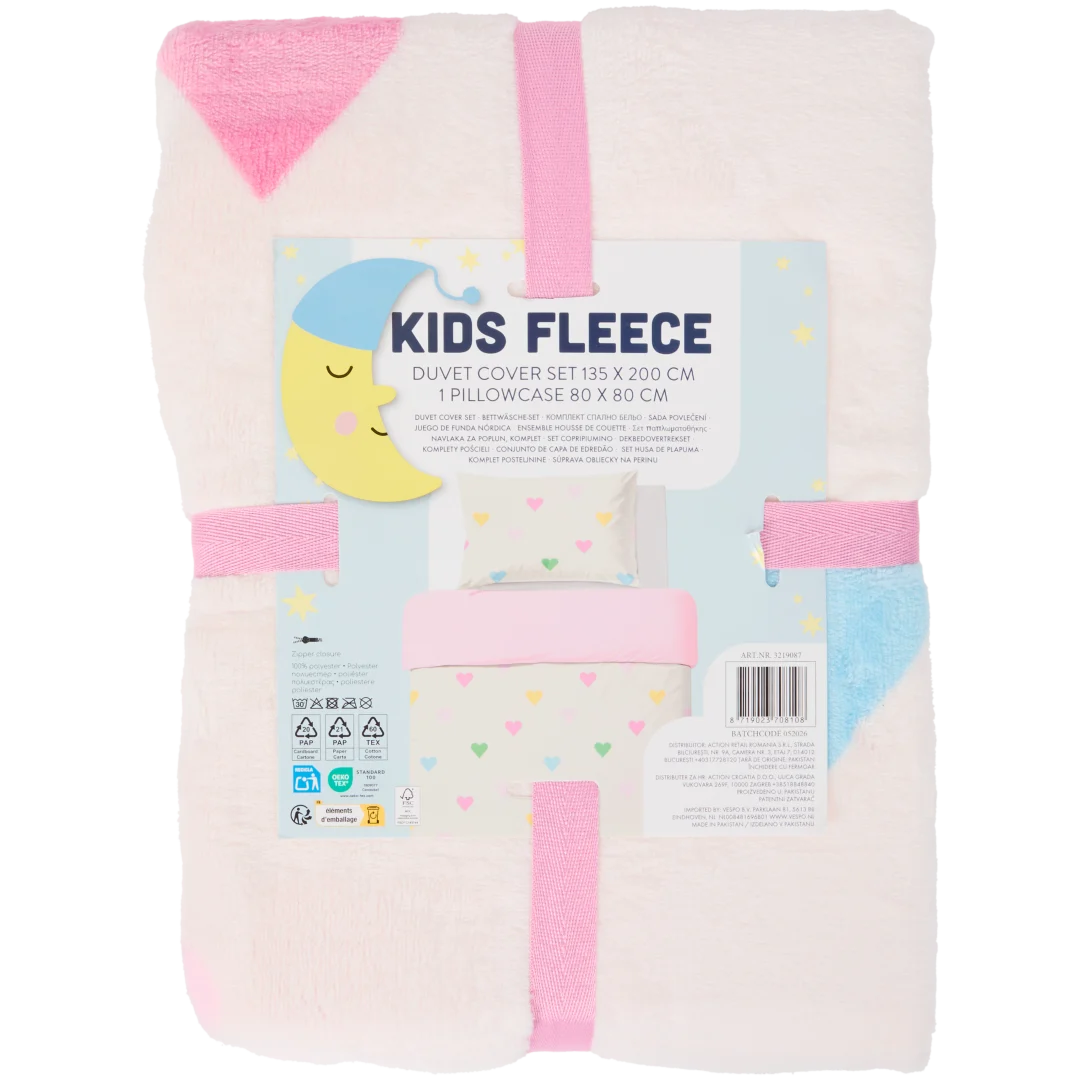 Fleece-Bettbezug
