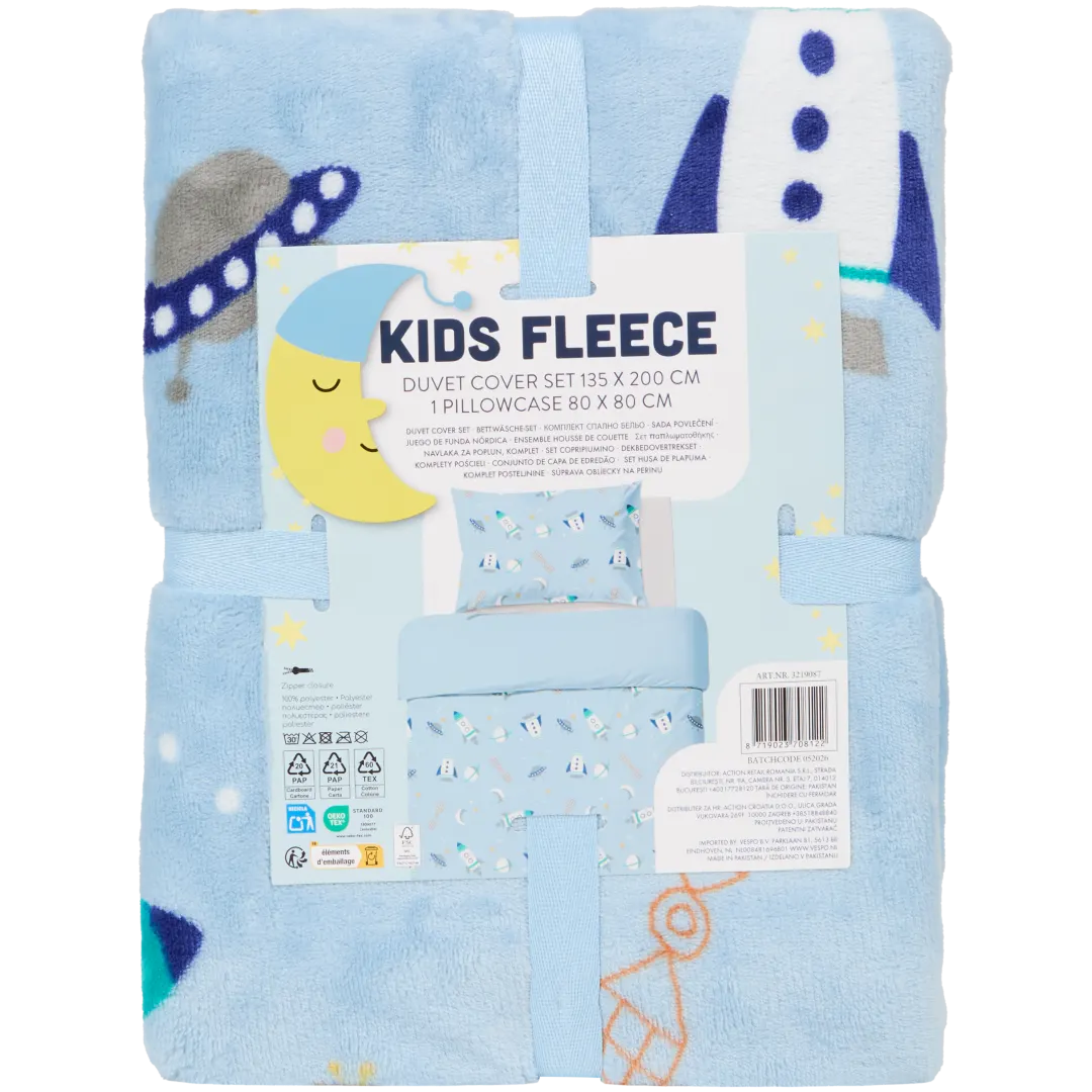 Fleece-Bettbezug