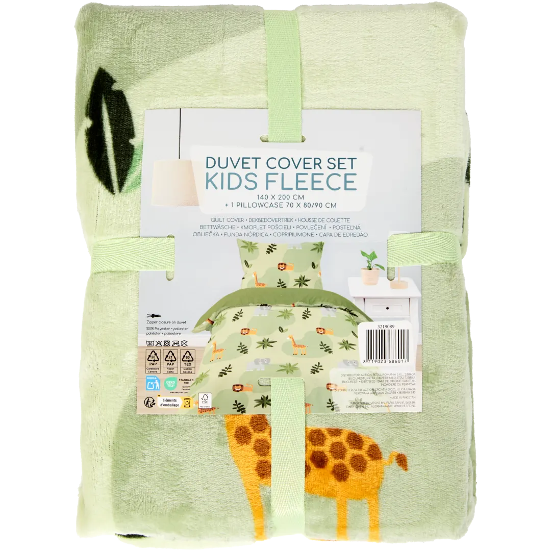 Flanelowy komplet pościeli