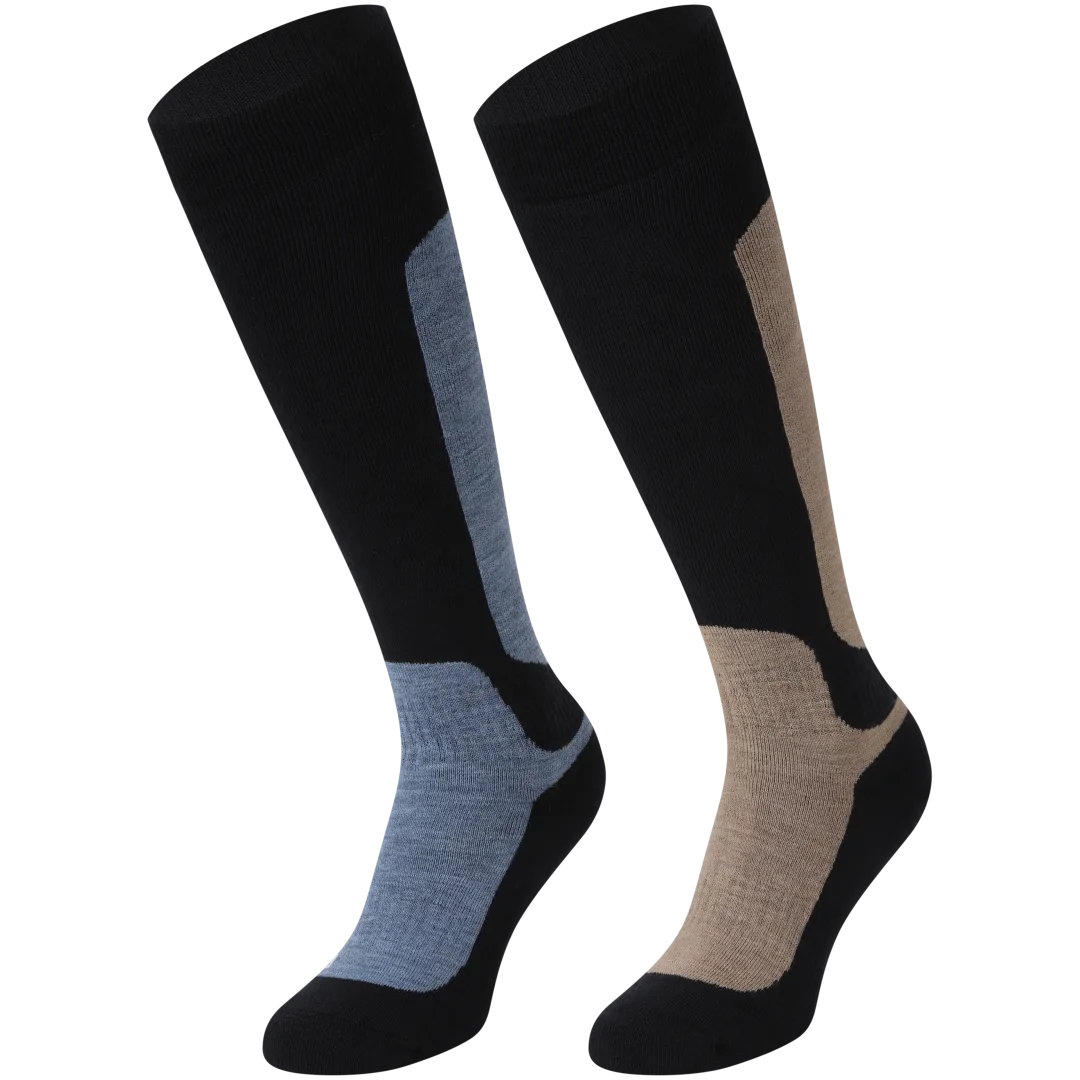 Chaussettes de ski pour homme avec laine