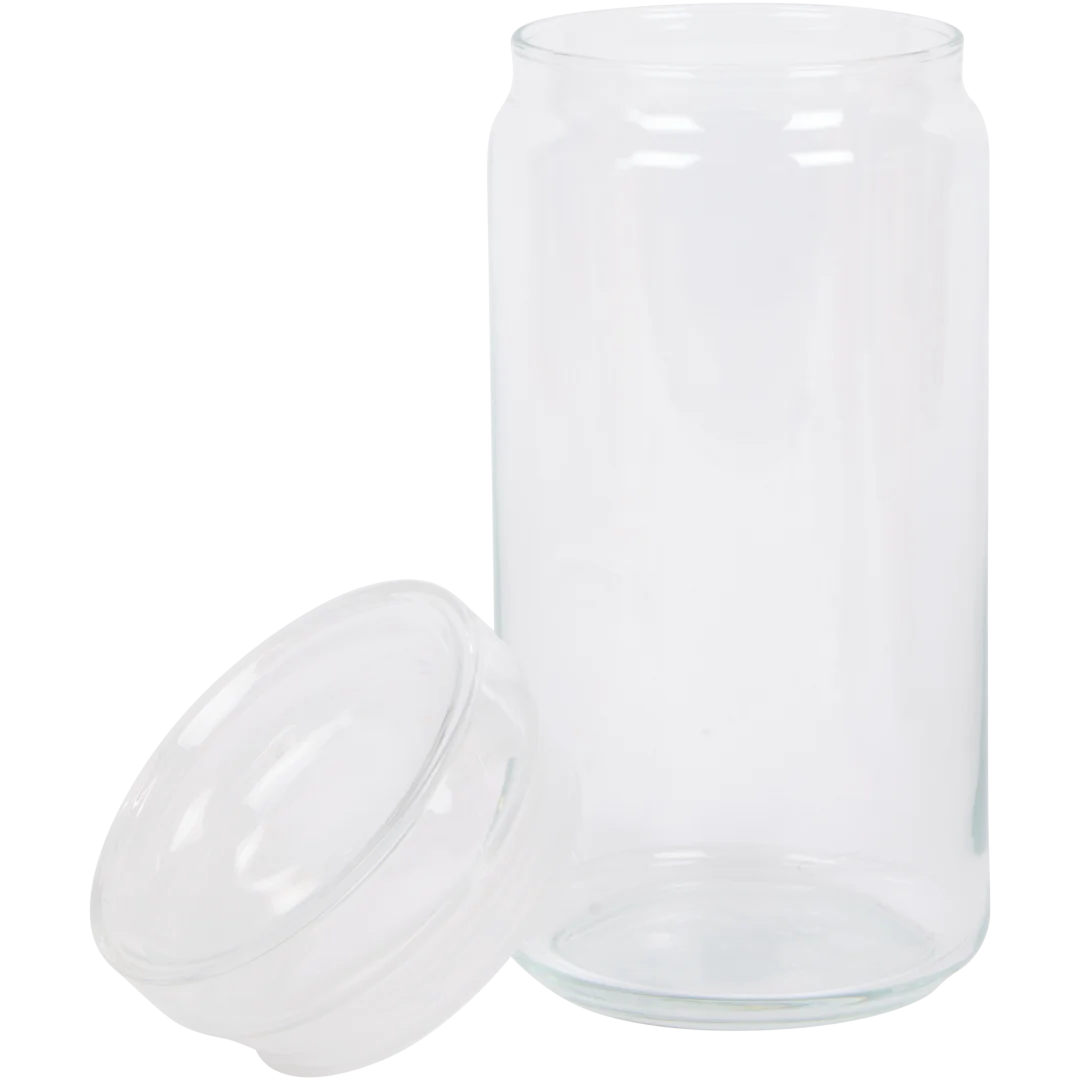 Glazen voorraadpot 2