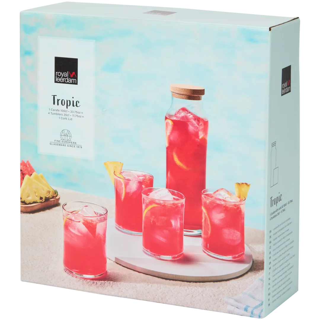 Royal Leerdam Karaffe mit Gläsern 2