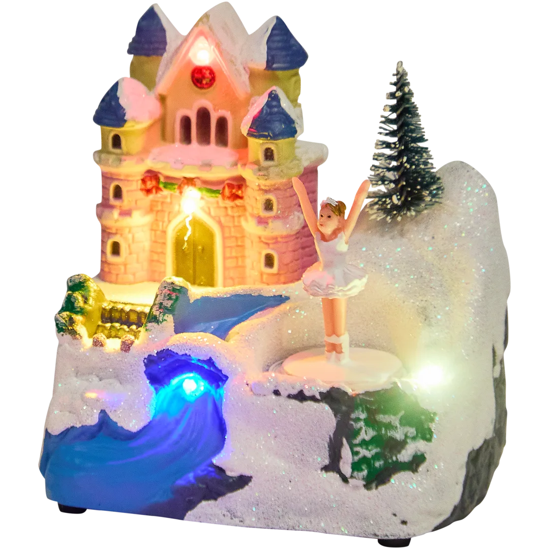 Weihnachtshaus mit LED-Beleuchtung 8