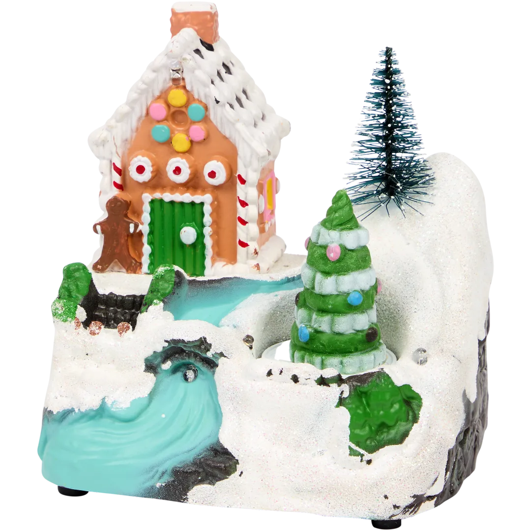 Weihnachtshaus mit LED-Beleuchtung 3