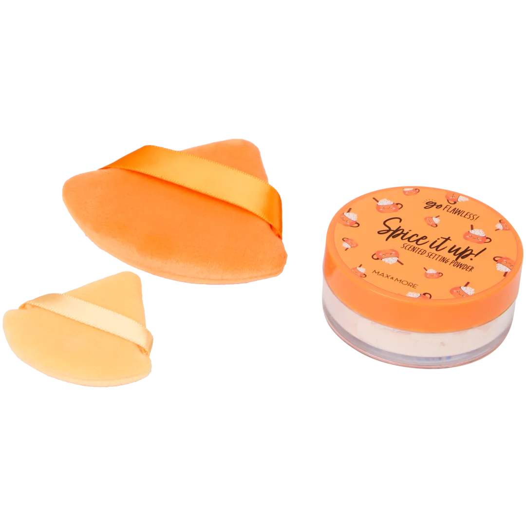 Poudre fixante parfumée Max & More