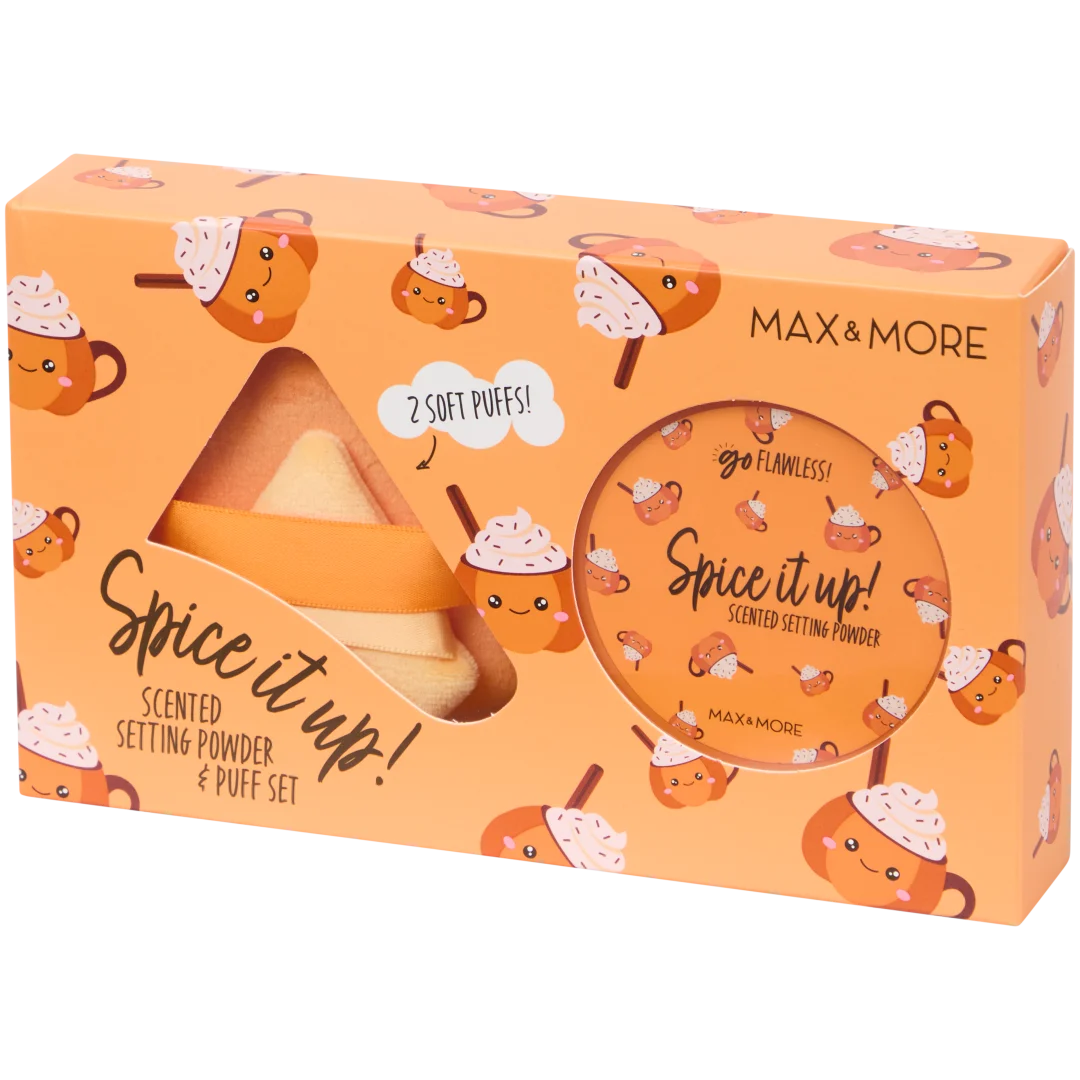 Max & More geparfumeerde baking powder set 4