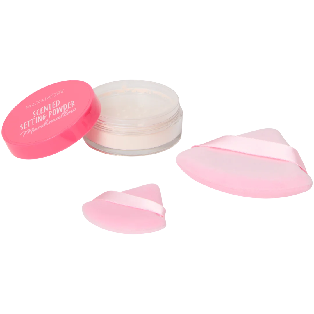 Conjunto de pó compacto Max & More