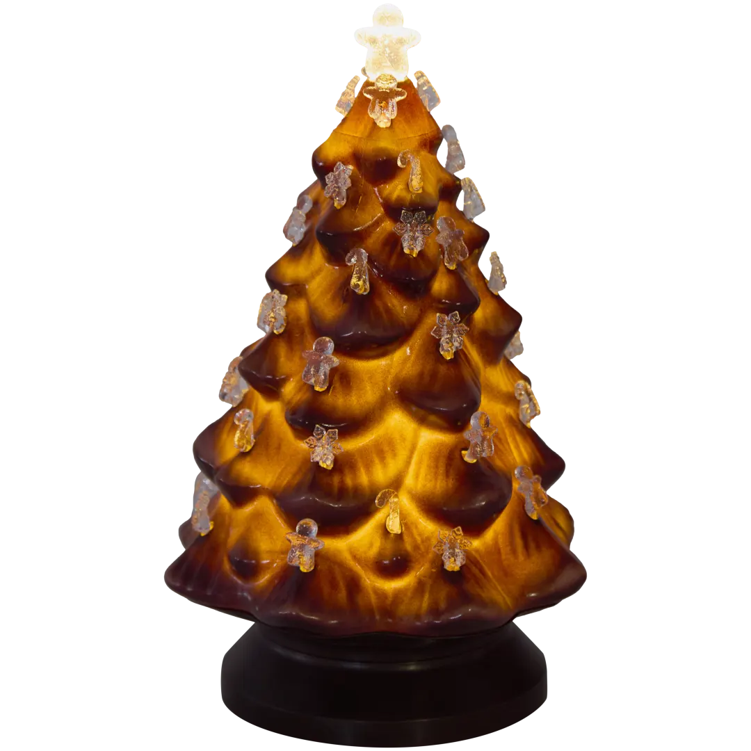 Árvore de Natal com iluminação