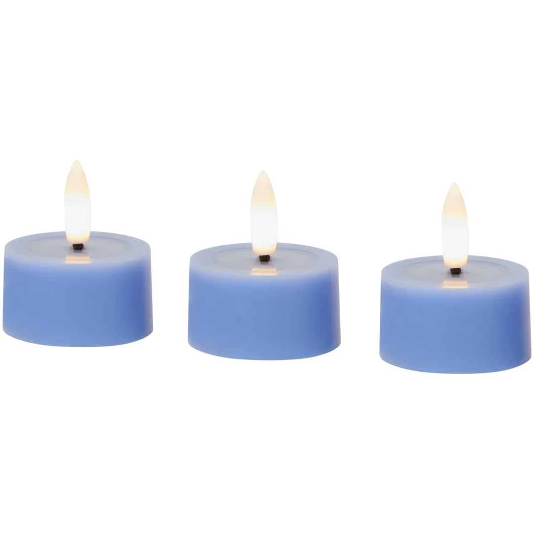 Mini velas LED com temporizador