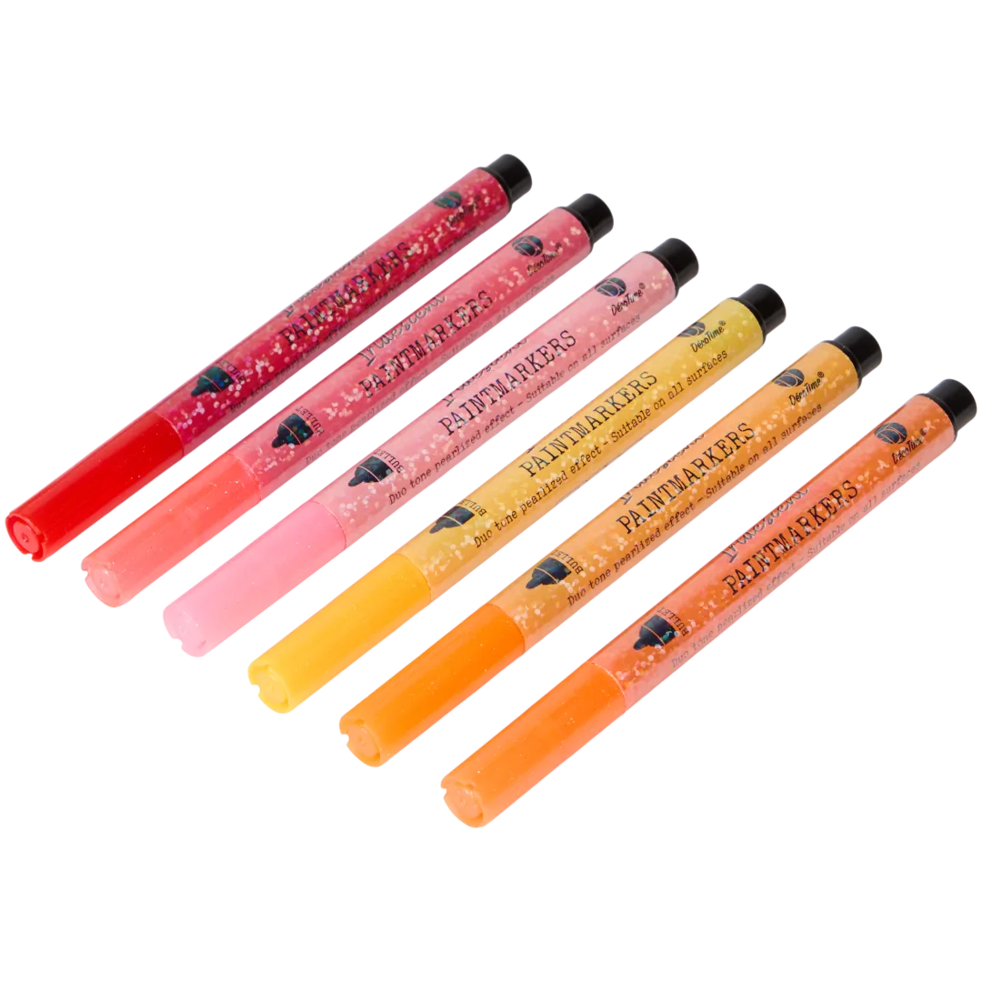 DécoTime iriserende verfmarkers 3