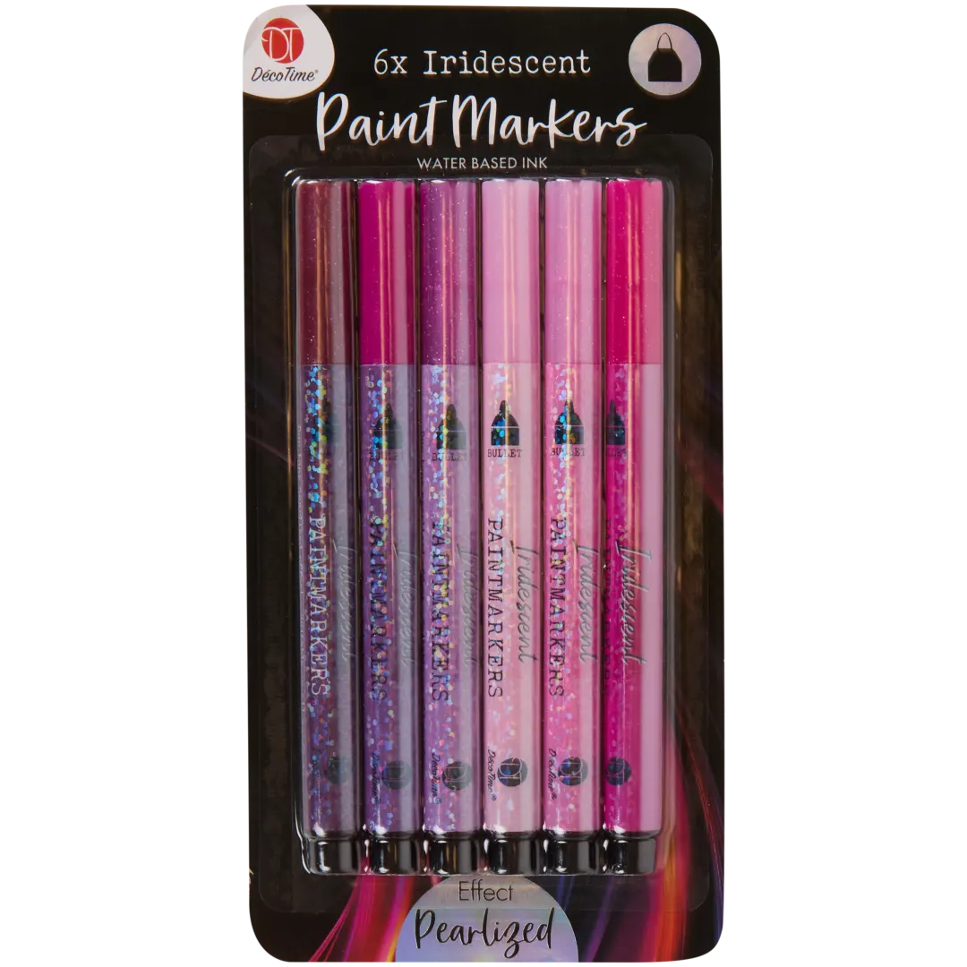 DécoTime iriserende verfmarkers 5