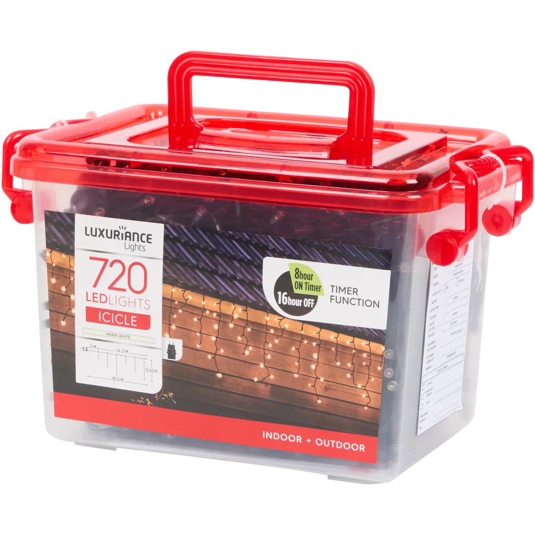 Luxuriance Lights Eiszapfen-Weihnachtsbeleuchtung 1