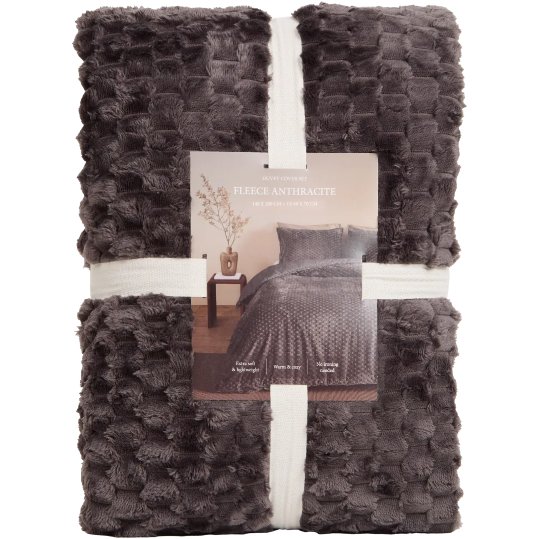 Fleece dekbedovertrek Coco 5
