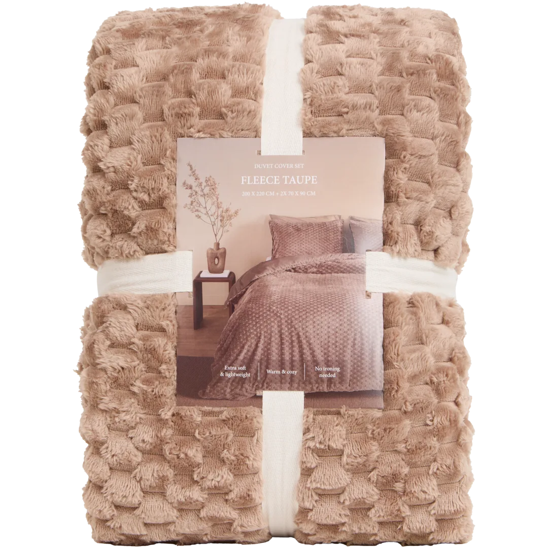 Parure de lit en polaire Coco