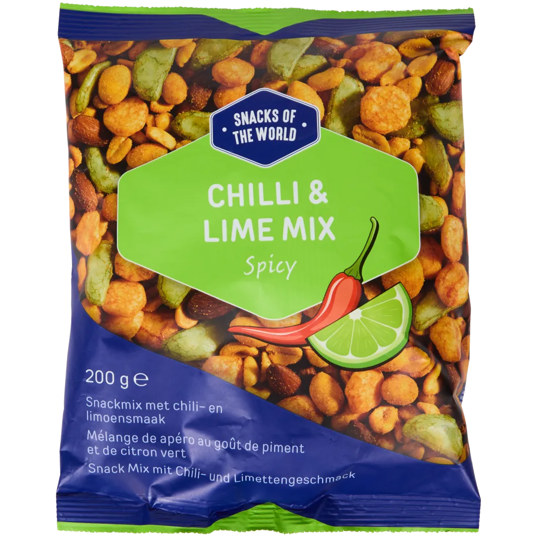Snacks of the World chili & limoen mix Spicy 1