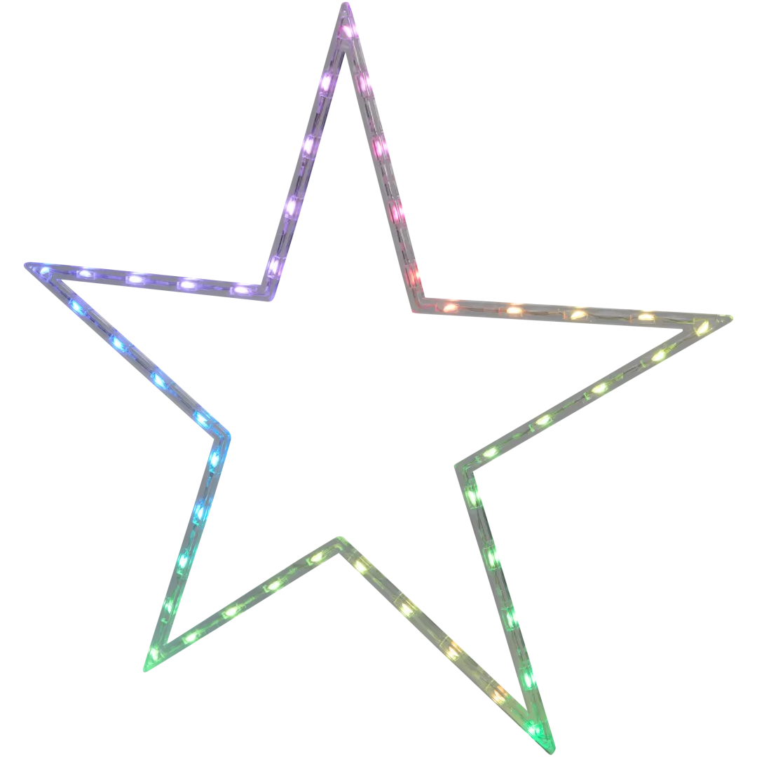 Wielokolorowa figurka LED 2