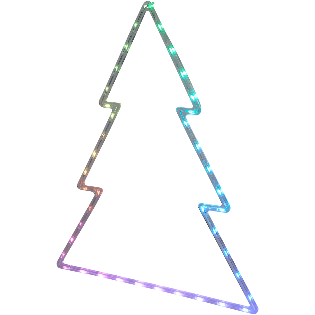 Wielokolorowa figurka LED 3