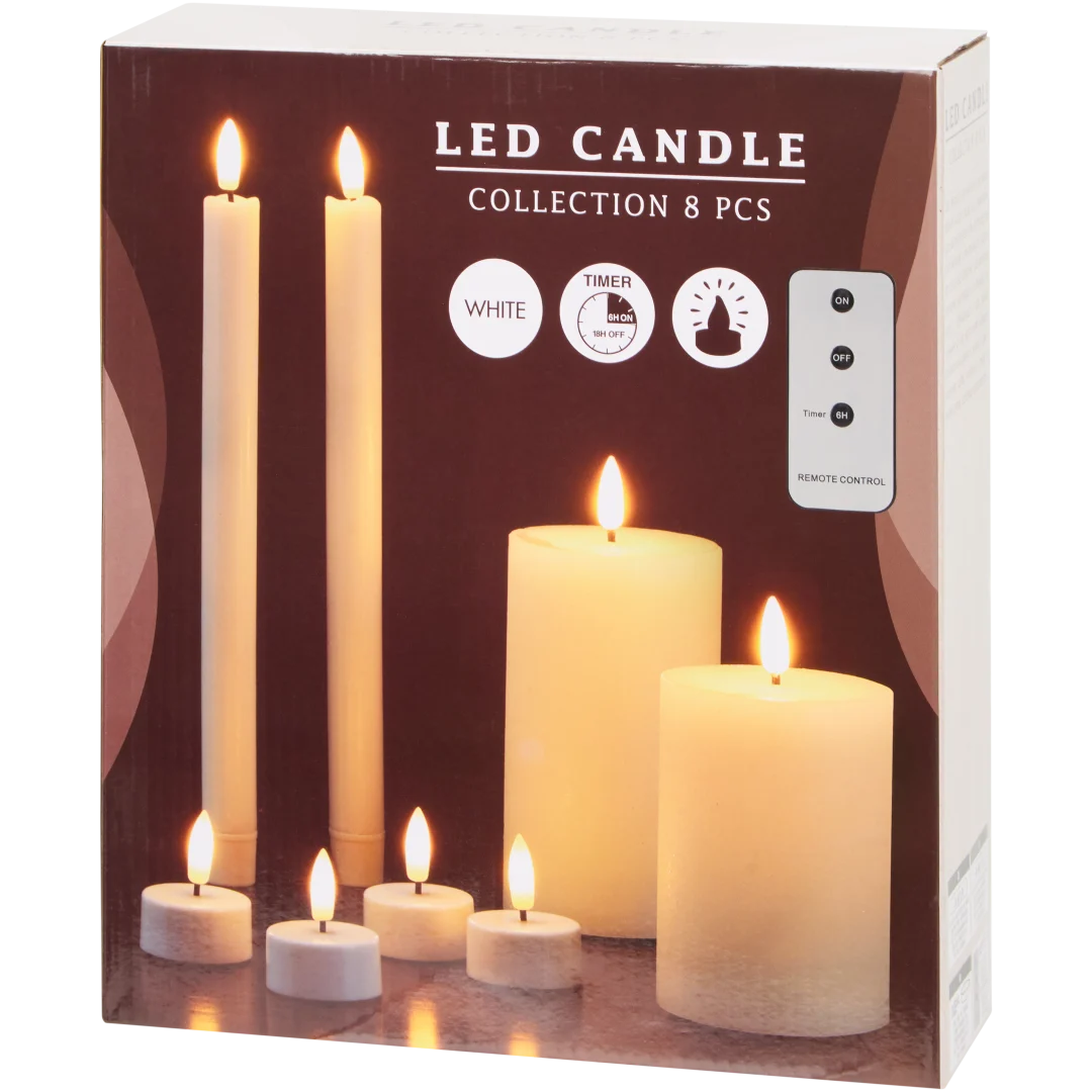 Zestaw świec LED