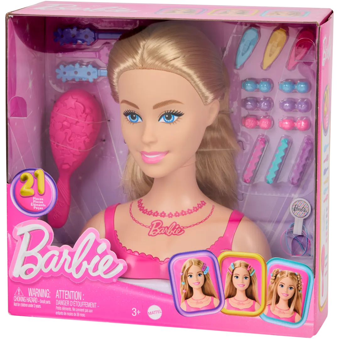 Testa per acconciature Barbie 2